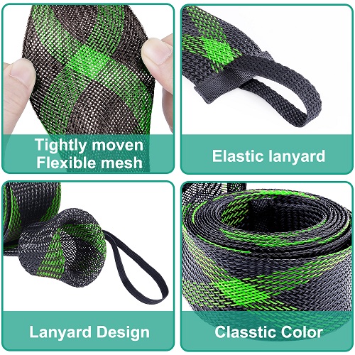 ODDSPRO  6 Pack Fishing Rod Socks, Fishing Rod Sleeve 